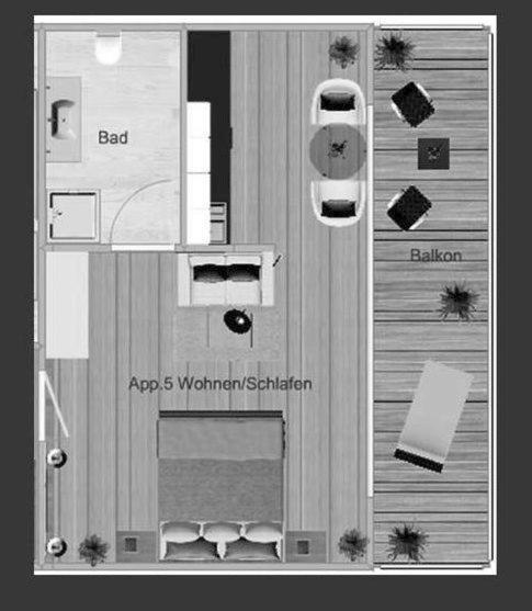 Appart-Hotel Reb_Art Deidesheim Værelse billede